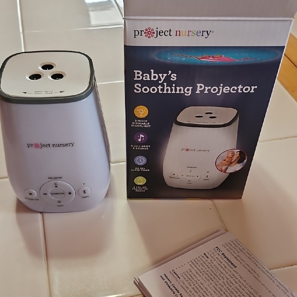 Used Baby's Soothing Projector - White